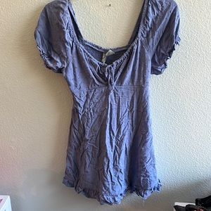Never worn blue short dress